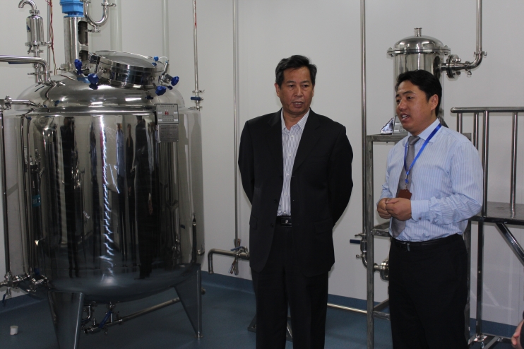 山东省药监局局长来访