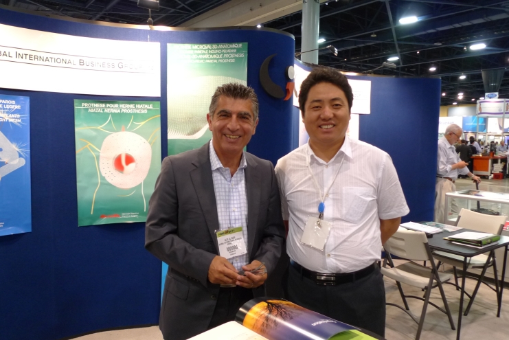 董事长率团参加美国国际医疗设备（FIME）展览会