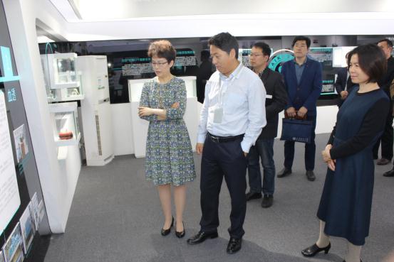 济南高新区党工委副书记、管委会常务副主任来访