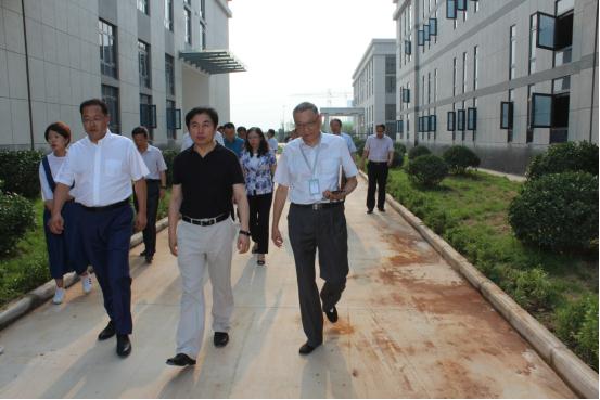 济南市委常委、济南高新区党工委书记、管委会主任考察新厂区
