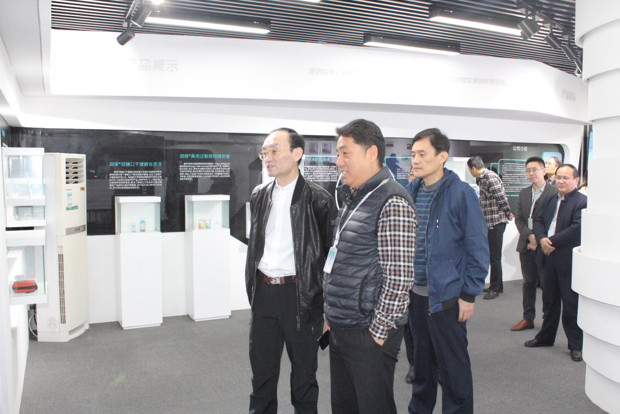 济南高新区税务局副局长来访