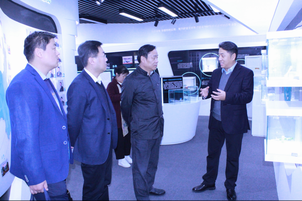 济南市民营经济发展局局长来访